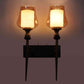Phiora Gold and Brown Iron Wall Light  | E27 holder | Included Bulb | Eliante by Jainsons Lights