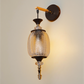 Antique Long Glass Wall Light | Designer Metal Wall Lamp for Bedroom & Living Room | 3 Years Warranty | Free Bulb