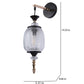 Antique Long Glass Wall Light | Designer Metal Wall Lamp for Bedroom & Living Room | 3 Years Warranty | Free Bulb
