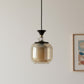 Smokora Modern Glass Hanging Light for Living Room & Dining Area | Metal Ceiling Lamp with Elegant Glass Shade | 3 Years Warranty | Free Bulb