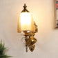 Eliante by Jainsons Lights | Gold Iron Wall Light | S-646-1W
