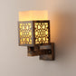 Gold Metal Wall Light - S-71-1W-AB - Included Bulb