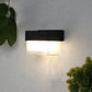 Eliante by Jainsons Lights-Outdoor Wall Light-SINGLE- GLASS-Inbuilt LED