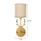 Golden Metal Wall Light - SL-TREE - Included Bulb