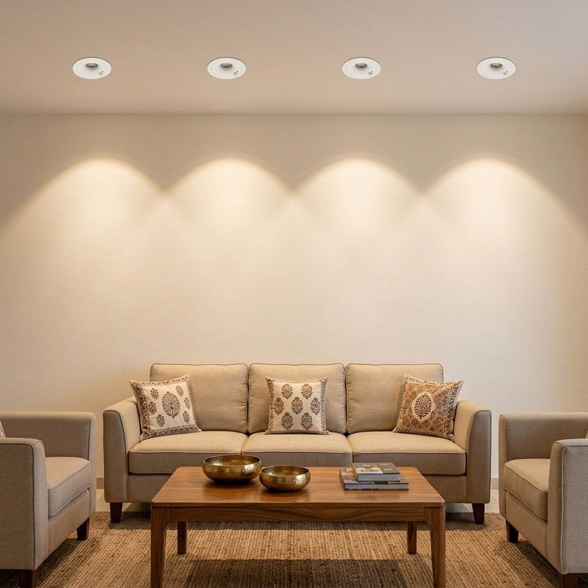 Architectural LED COB Downlights – Standard And Louvre