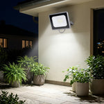 Black Bob LED Colour And White Flood Lights