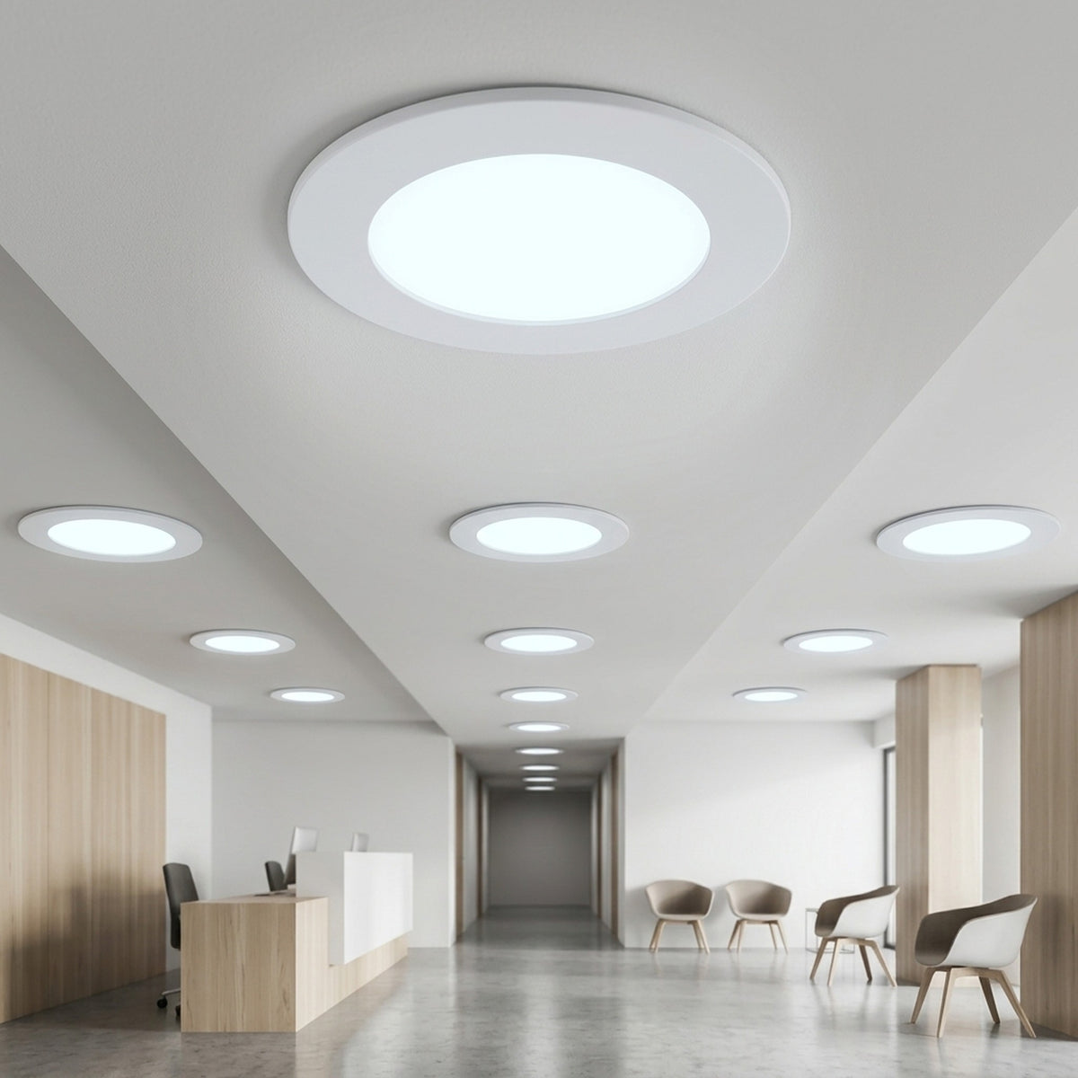 Slim And Surface LED Panel Lights – Recessed