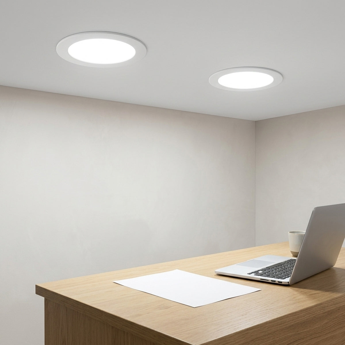 Slim And Backlit Recessed LED Panel Lights