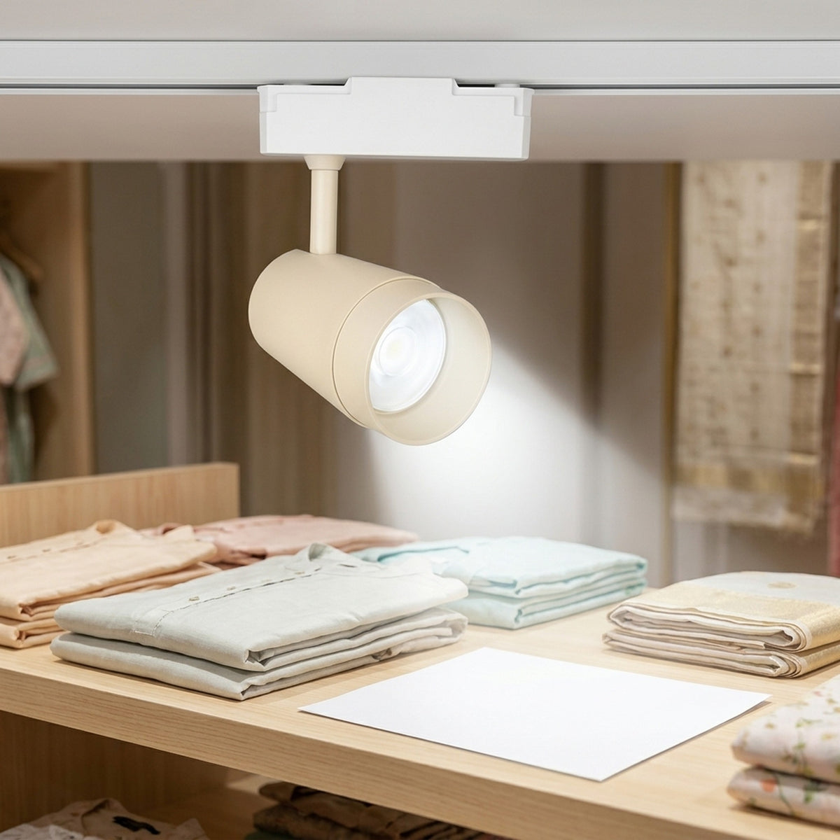 Adjustable LED Track Lights, Rails And Connectors