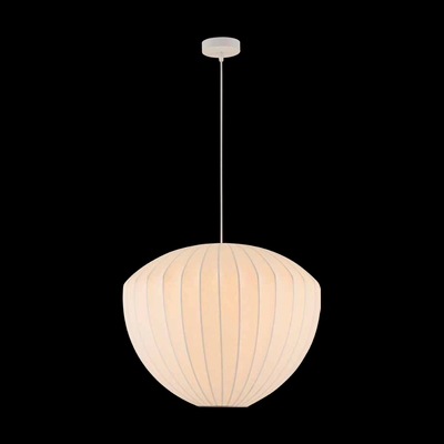 JS-SBL SR-09-013 White Original Silk Cloth Shade Hanging Lights