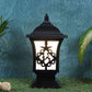 Gleonis Black Aluminium Gate Light  | B22 holder | Included Bulb | Eliante by Jainsons Lights