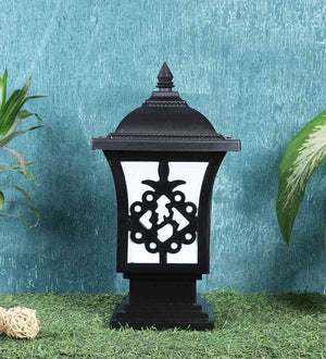 Gleonis Black Aluminium Gate Light  | B22 holder | Included Bulb | Eliante by Jainsons Lights