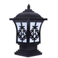 Gleonis Black Aluminium Gate Light  | B22 holder | Included Bulb | Eliante by Jainsons Lights