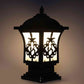 Gleonis Black Aluminium Gate Light  | B22 holder | Included Bulb | Eliante by Jainsons Lights