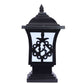 Gleonis Black Aluminium Gate Light  | B22 holder | Included Bulb | Eliante by Jainsons Lights