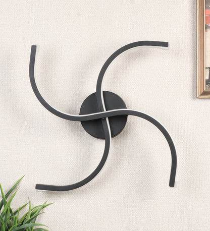 Eliante by Jainsons Lights | Black Iron Wall Light | SWASTIC-LED