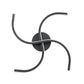 Eliante by Jainsons Lights | Black Iron Wall Light | SWASTIC-LED
