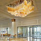 Aurevia Glass Chandelier – Contemporary Elegance with Radiant Glass Design