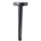 Fumangali FIORNA SOLAR Solar Garden Bollard with Motion Sensor Light Inbuilt LED Black Made in Italy