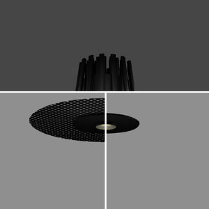 JS-TRL Black Hole 10w Round Fixed Pin Hole Cob Downlights