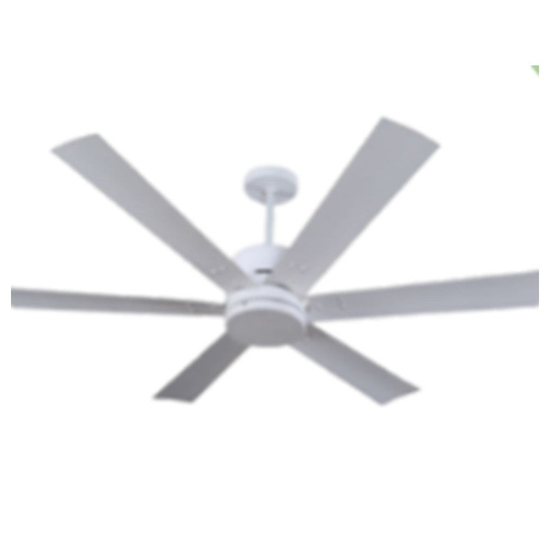 JS-LXR - LUX-V0007-We High Speed Modern Designer Fans White Finish 6 Metal Blades White Finish Size 1200mm 5 Years Warranty AC Motor