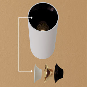 JS-TRL Dupple-F 7w Round Fixed Surface Cob Spot Light