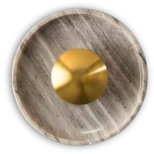 JS-TL Brown Orbis Curv Wall Lamp TUL-WL-BRN-ORB-CURV-254