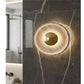 JS-TL Brown Orbis Curv Wall Lamp TUL-WL-BRN-ORB-CURV-254