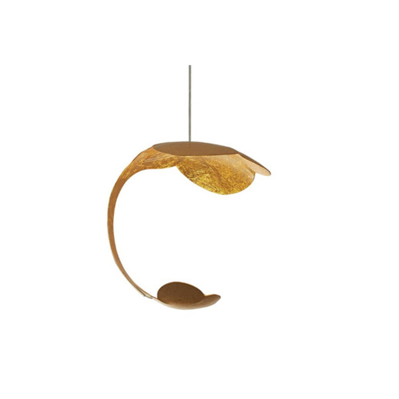 JS-SCH CAROL HNG BRUSH BRASS 6W Hanging Light