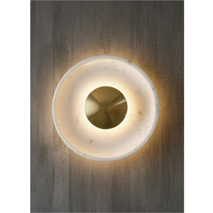 JS-TL White Orbis Curv Wall Lamp TUL-WL-ORB-CURV-WHT-254