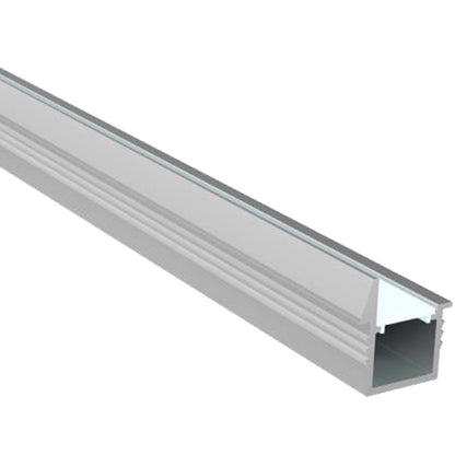 JSAS-Shelf Recessed Profile With Extended Arm Shelf Light Alluminium Profile For Strips