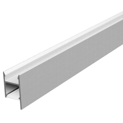 JSAS-Shelf Surface Profile With Extended Arm Shelf Light Alluminium Profile For Strips