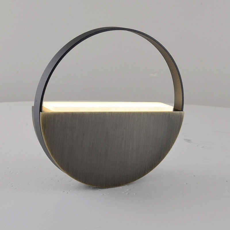 JS-SCH AURA AB + BLACK 12W Wall Light