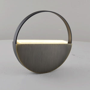 JS-SCH AURA AB + BLACK 12W Wall Light