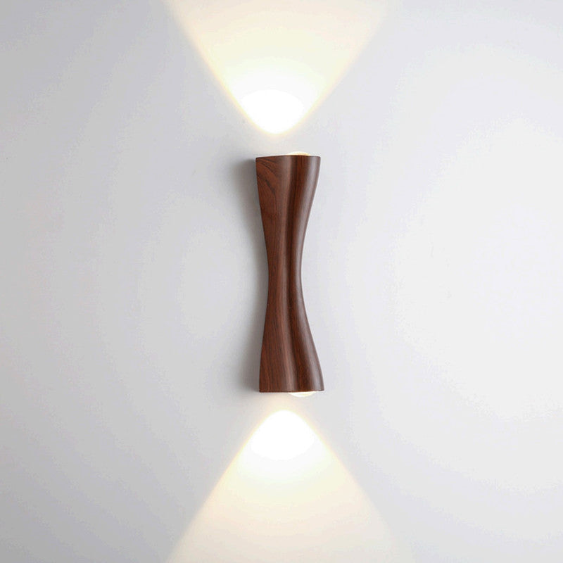 JS-SCH CURVE 6W WOODEN Wall Light