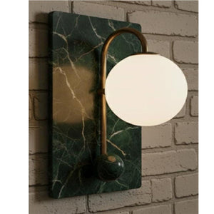 JS-TL Verdian Orb Wall Lamp TUL-WL-VERDIAN-ORB-GRN