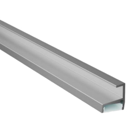 JSAS-Retailglass Mounted - 01 Glass Shelf Alluminium Profile For Strips