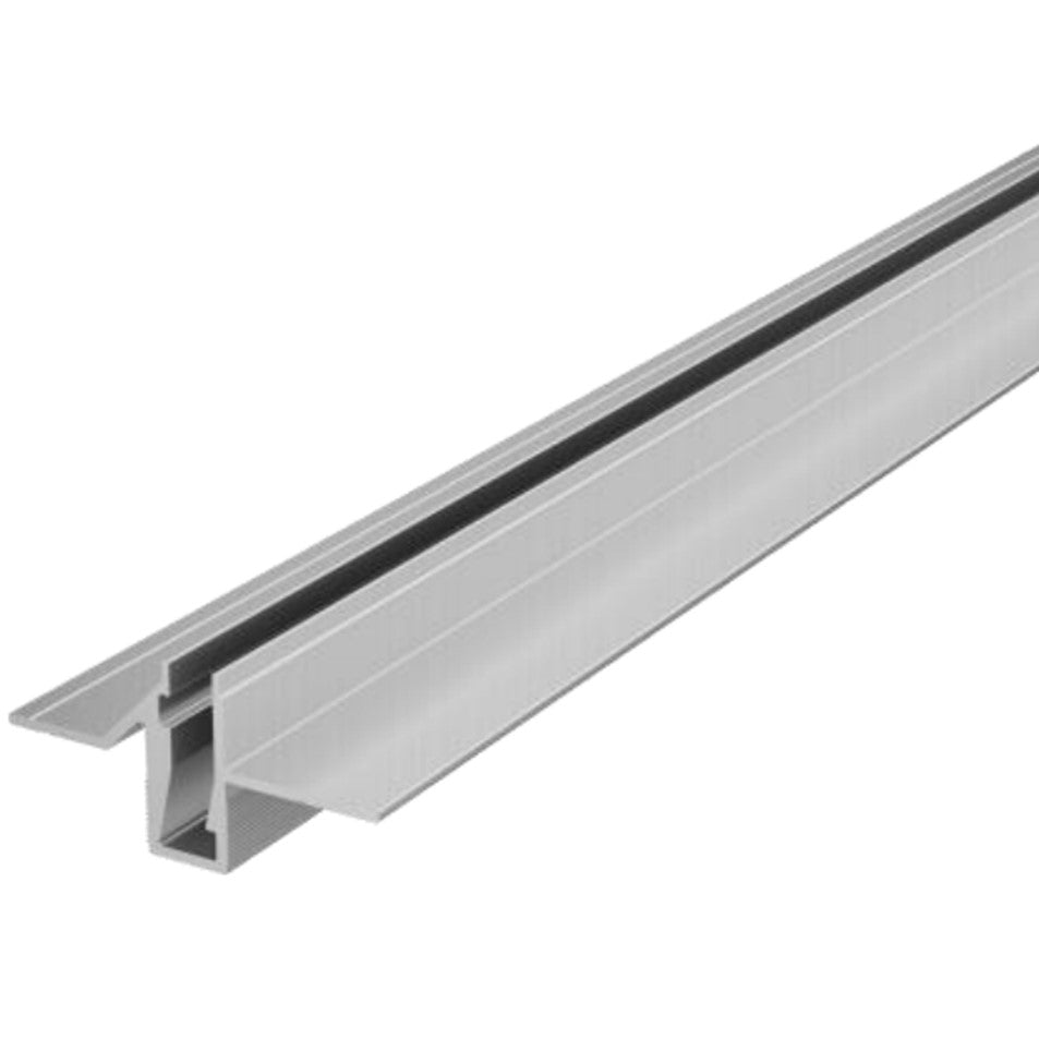 JSAS-Glass Shelf Recessed Glass Shelf Alluminium Profile For Strips