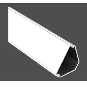 Surface Mounted LED Corner Profile for 5050 Strip – No False Ceiling Required (50×50mm Aluminium)