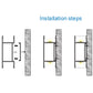 LP 05-04 Wall Rectangle Up/Down Wall Up-Down Light Alluminium Profile For Strips