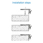 LP 0702A Step Lightup & Down Step Light Alluminium Profile For Strips