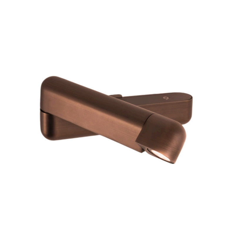 JS-SCH ASTRO BEDSIDE 3W Antique Brush Copper 3W Wall Light