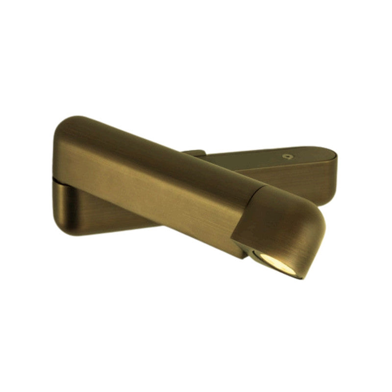 JS-SCH ASTRO BEDSIDE 3W Antique Brush Brass 3W Wall Light