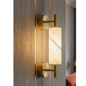JS-TL White Rollo Wall Lamp TUL-WL-ROLLO-WHT