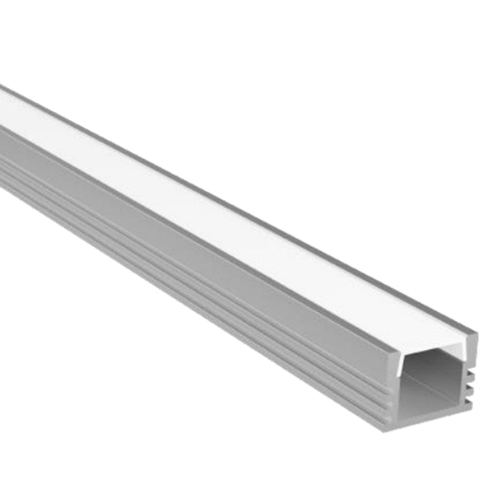 JSAS-Basic LP 01-02 Recessed Alluminium Profile For Strips