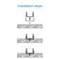 JSAS-Basic LP 01-02 Recessed Alluminium Profile For Strips