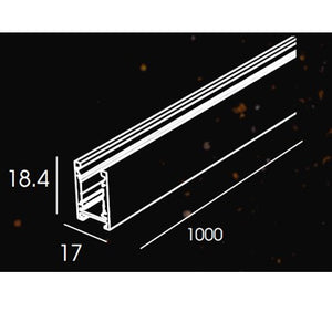 NL-MT 10mm Surface & Suspended Magnetic Track Channel