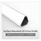 Surface Mounted LED Corner Profile for 5050 Strip – No False Ceiling Required (50×50mm Aluminium)
