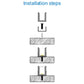 JSAS-Eco-08x09 Sm Surface Alluminium Profile For Strips