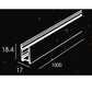 NL-MT 10mm Surface & Suspended Magnetic Track Channel